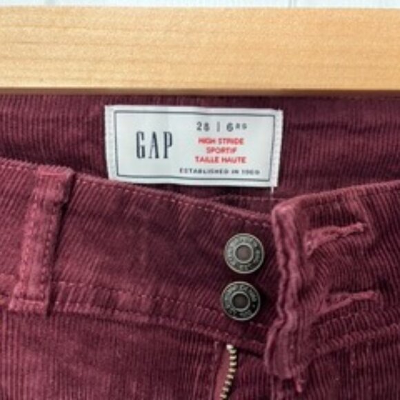 High Rise Corduroy Stride Wide-Leg Pants - Picture 3 of 6